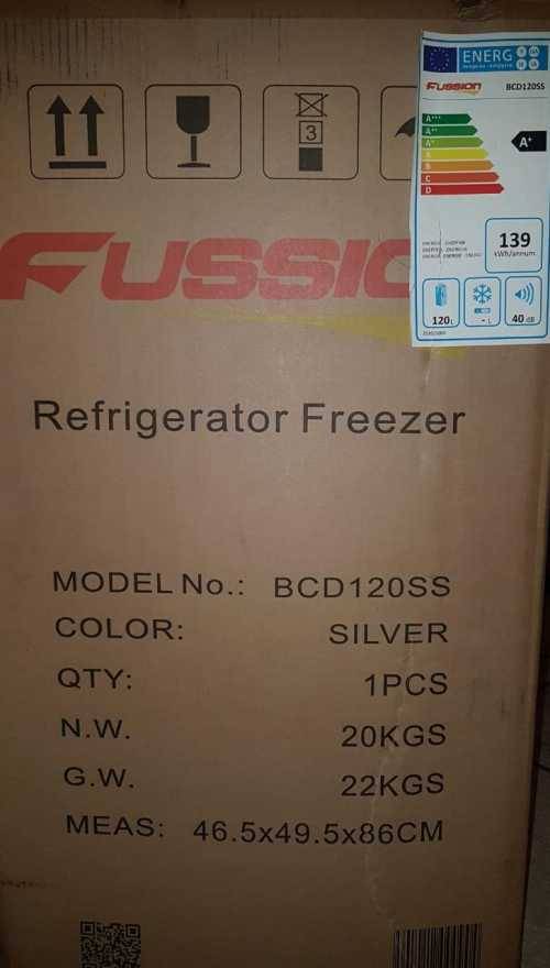 Fridges & Freezers New Bar Fridge Fussion BCD120SS was sold for